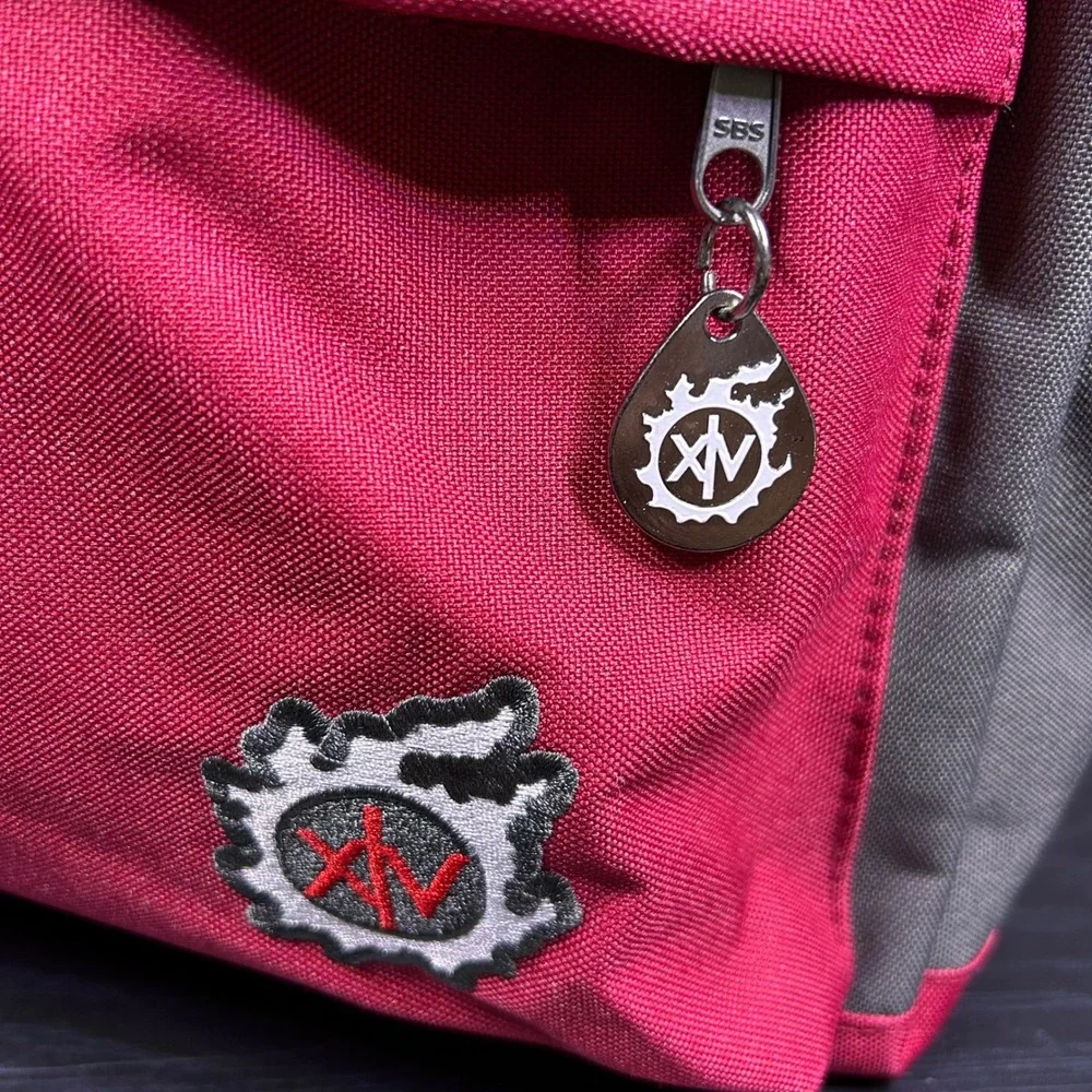 BAG ONLY Final Fantasy XIV Fan Fest 2018-2019 Backpack Gray Red Square Enix FF14